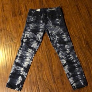 Tie Dye Skinny Jeans GAP (28)